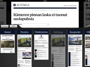 Helsingin Sanomat (zrzut ekranu)